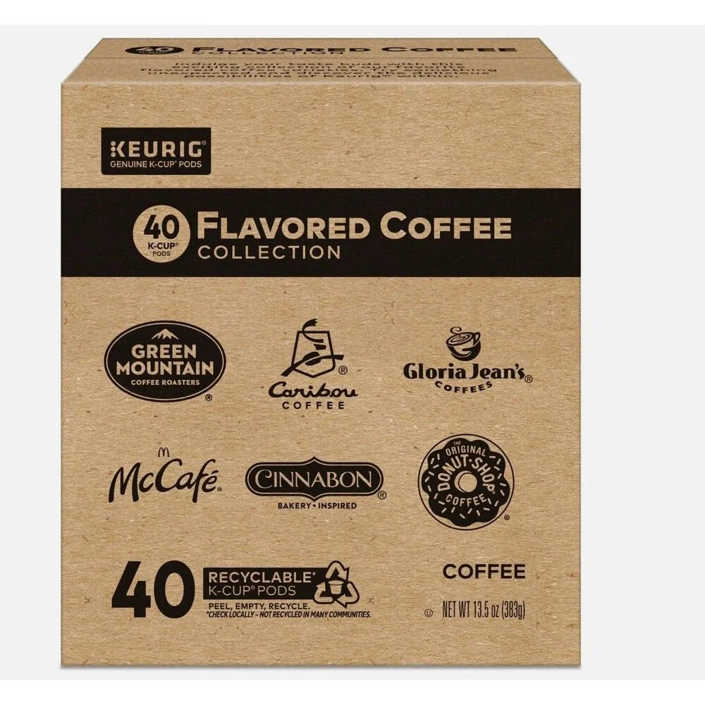 Keurig Flavored Coffee Collection K-Cup Pods 80 Count 2 Pack NEW